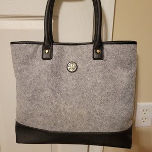 Tory Burch Flannel Jaden Tote